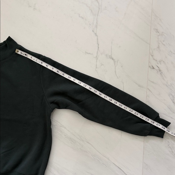 NEW Women’s PARKE New York Classic Fleece Mockneck Size S/M in Cedar - Picture 6 of 10